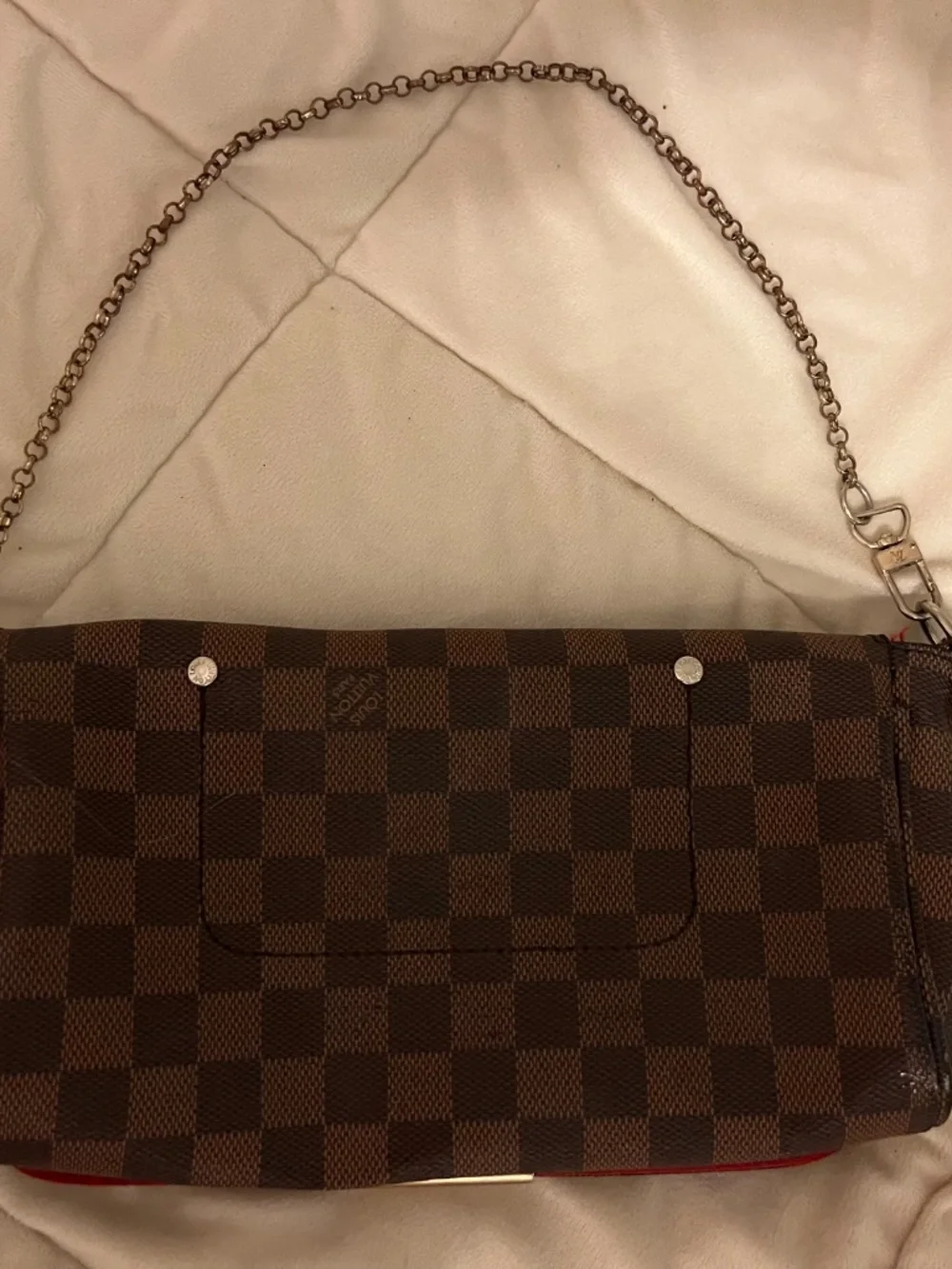 Louis Vuitton Favorite MM in Damier Ébène